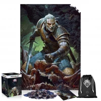 Ilustracja Good Loot The Witcher (Wiedźmin): Dark World (1000 elementów)